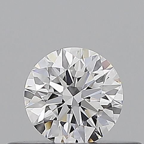 Diamante Naturale Taglio Brillante 0.31ct 3EX D IF - GIA - 4.33x4.31x2.69mm