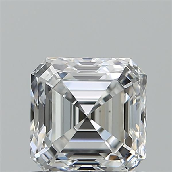 Diamante Taglio Smeraldo Quadrato 0.9ct EX/EX D VVS2 - GIA - 5.34x5.31x3.59mm