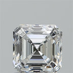 Diamante Taglio Smeraldo Quadrato 0.9ct EX/EX D VVS2 - GIA - 5.34x5.31x3.59mm