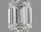 Diamante Naturale Taglio Smeraldo 0.57ct VG/EX D VVS2 - GIA - 5.54x3.96x2.6mm