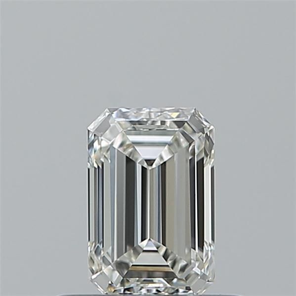 Diamante Naturale Taglio Smeraldo 0.5ct VG/EX G IF - IGI - 5.5x3.63x2.54mm