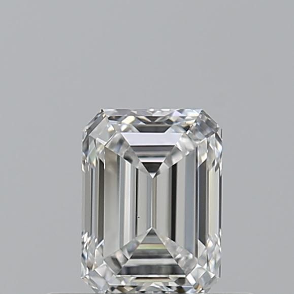 Diamante Naturale Taglio Smeraldo 0.5ct EX/EX E VS1 - IGI - 5.16x3.78x2.6mm