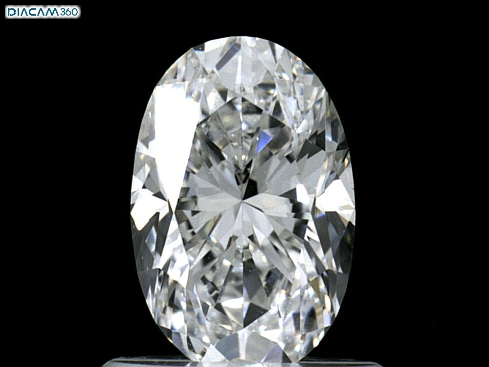 Diamante Naturale Taglio Ovale 0.9ct G/G E VVS1 - GIA - 7.5x4.99x3.53mm