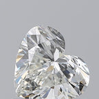 Diamante Naturale Taglio Cuore 0.7ct G/VG I VVS1 - GIA - 5.65x6.25x3.47mm