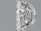 Diamante Naturale Taglio Mezzaluna 0.5ct VG/EX F VS1 - GIA - 6.34x4.03x2.52mm