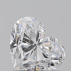 Diamante Naturale Taglio Cuore 1.02ct EX/EX D VVS2 - GIA - 5.7x6.84x4.37mm