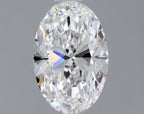 Diamante Naturale Taglio Ovale 0.9ct EX/EX D VVS2 - GIA - 7.77x5.13x3.28mm