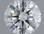 Diamante Naturale Taglio Brillante 0.37ct 3EX F VS1 - IGI - 4.61x4.64x2.82mm