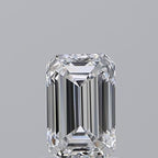 Diamante Naturale Taglio Smeraldo 0.9ct G/VG D VS1 - GIA - 6.83x4.43x3.04mm