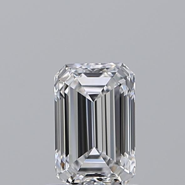 Diamante Naturale Taglio Smeraldo 0.9ct G/VG D VS1 - GIA - 6.83x4.43x3.04mm