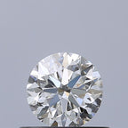 Diamante Naturale Taglio Brillante 0.5ct VG/VG/EX G VVS1 - GIA - 4.94x5.0x3.19mm