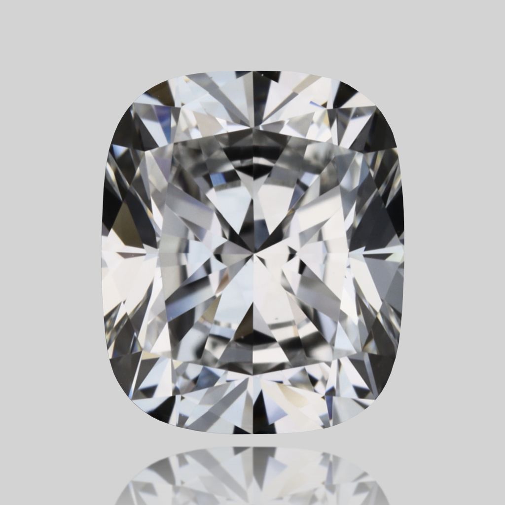 Diamante Taglio Cushion Modificato 0.72ct EX/EX F VVS2 - GIA - 6.01x5.02x3.28mm