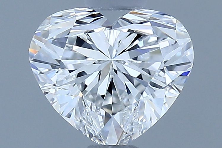 Diamante Naturale Taglio Cuore 0.75ct VG/EX F VVS1 - GIA - 5.47x6.27x3.77mm