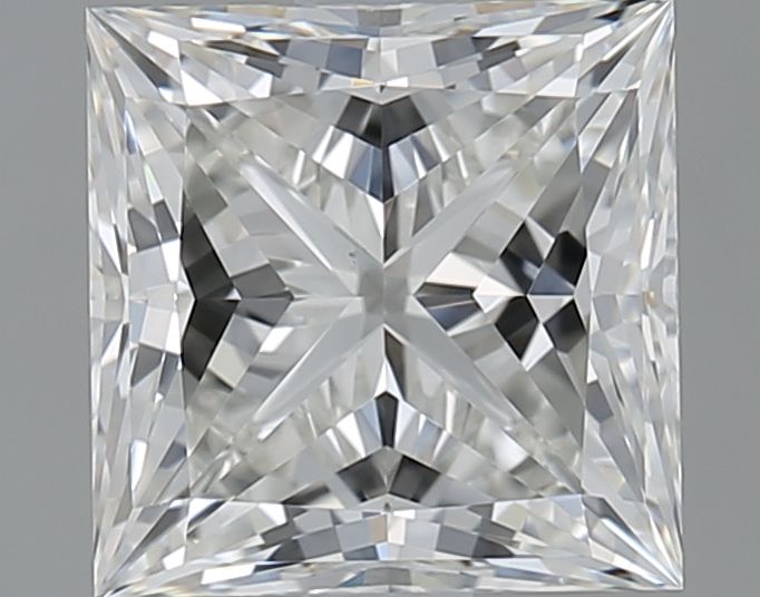 Diamante Naturale Taglio Princess 1.71ct EX/EX I VS1 - GIA - 6.52x6.49x4.55mm
