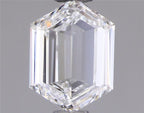 Diamante Naturale Taglio Esagonale 0.7ct VG/EX G VS1 - GIA - 6.81x4.85x2.31mm