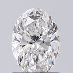 Diamante Naturale Taglio Ovale 0.9ct VG/EX F VVS2 - GIA - 7.48x5.28x3.44mm
