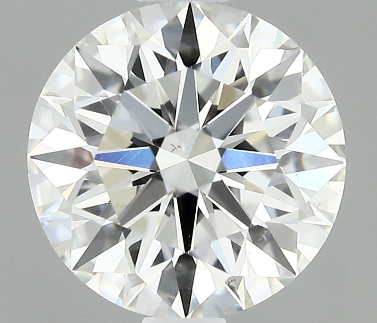 Diamante Naturale Taglio Brillante 0.9ct 3EX F VS2 - IGI - 6.12x6.17x3.83mm
