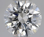 Diamante Naturale Taglio Brillante 0.5ct 3EX E VVS2 - GIA - 5.15x5.12x3.15mm