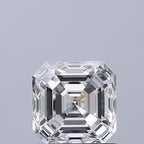 Diamante Naturale Taglio Asscher 0.9ct VG/EX F VVS2 - GIA - 5.28x5.28x3.51mm
