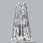 Diamante Taglio Baguette Scalata 0.4ct EX/EX D VVS1 - GIA - 7.16x3.93x2.0mm