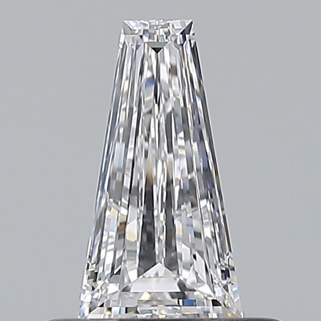 Diamante Taglio Baguette Scalata 0.4ct EX/EX D VVS1 - GIA - 7.16x3.93x2.0mm