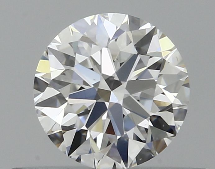 Diamante Naturale Taglio Brillante 0.37ct 3EX F VS1 - GIA - 4.59x4.55x2.84mm