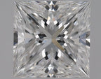Diamante Naturale Taglio Princess 0.73ct EX/EX D VS1 - GIA - 5.18x5.1x3.62mm