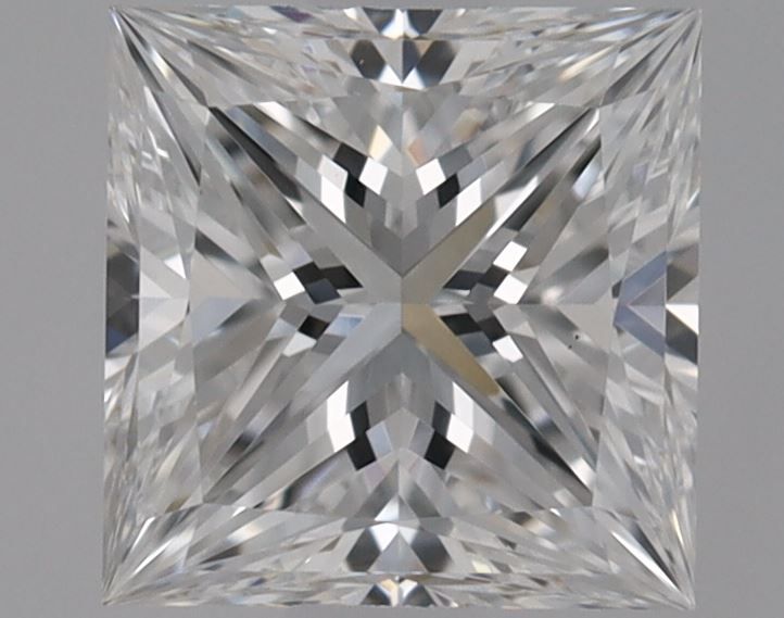 Diamante Naturale Taglio Princess 0.73ct EX/EX D VS1 - GIA - 5.18x5.1x3.62mm