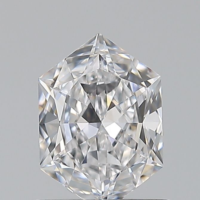 Diamante Naturale Taglio Esagonale 0.7ct VG/EX D VVS1 - GIA - 7.15x4.86x2.99mm