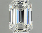 Diamante Naturale Taglio Smeraldo 0.52ct VG/EX H VVS2 - GIA - 5.49x3.89x2.58mm