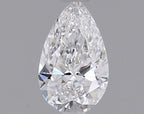 Diamante Naturale Taglio Goccia 0.33ct VG/EX D VVS1 - GIA - 6.24x3.78x2.36mm