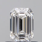 Diamante Naturale Taglio Smeraldo 0.61ct VG/VG E VVS2 - GIA - 5.84x3.96x2.71mm