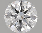 Diamante Taglio Brillante 0.5ct EX/VG/VG E VVS1 - GIA - 5.12x5.08x3.09mm