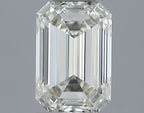 Diamante Naturale Taglio Smeraldo 0.51ct EX/EX J VVS1 - IGI - 5.6x3.78x2.44mm
