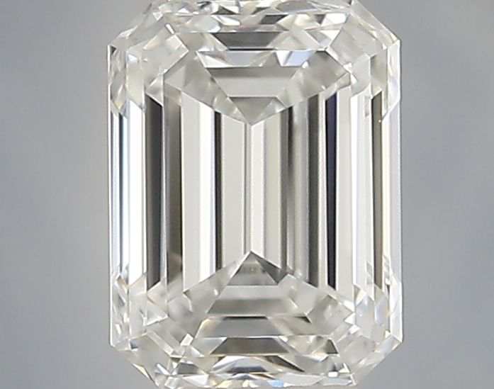 Diamante Naturale Taglio Smeraldo 0.7ct G/EX G VVS1 - GIA - 5.61x4.2x2.93mm