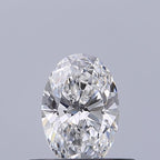 Diamante Naturale Taglio Ovale 0.35ct G/EX E VVS1 - GIA - 5.77x3.93x2.42mm
