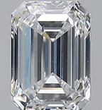 Diamante Naturale Taglio Smeraldo 0.9ct EX/EX F VS2 - GIA - 6.5x4.65x3.04mm