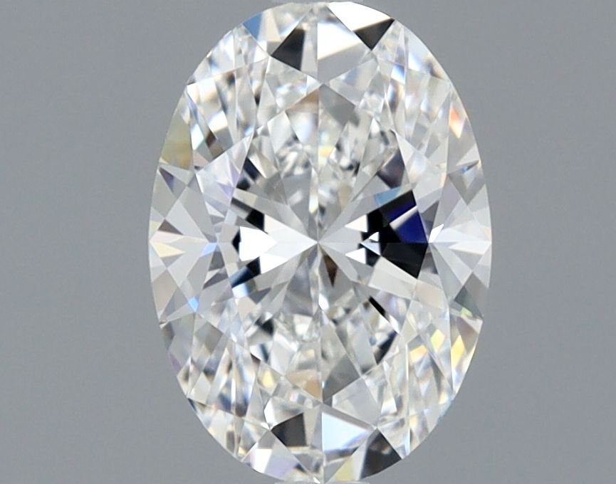 Diamante Naturale Taglio Ovale 1ct EX/EX E VVS2 - GIA - 8.0x5.62x3.55mm