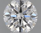 Diamante Taglio Brillante 0.18ct EX/VG/EX F VVS2 - GIA - 3.58x3.61x2.22mm