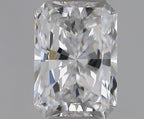 Diamante Naturale Taglio Radiant 0.51ct VG/EX D IF - GIA - 5.68x3.99x2.68mm