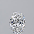 Diamante Naturale Taglio Ovale 1.06ct EX/EX D VVS2 - GIA - 8.35x5.84x3.25mm