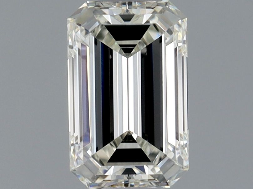Diamante Naturale Taglio Smeraldo 0.6ct VG/EX I IF - GIA - 6.29x3.99x2.62mm