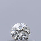 Diamante Naturale Taglio Brillante 0.19ct 3EX G VVS2 - IGI - 3.71x3.78x2.32mm