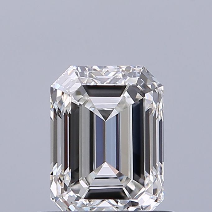 Diamante Naturale Taglio Smeraldo 0.7ct VG/EX G IF - GIA - 5.83x4.31x2.94mm