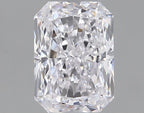 Diamante Naturale Taglio Radiant 0.5ct VG/VG D VS1 - GIA - 5.26x3.77x2.69mm