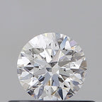 Diamante Naturale Taglio Brillante 0.4ct VG/EX/VG D VS1 - GIA - 4.69x4.67x2.95mm
