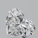 Diamante Naturale Taglio Cuore 1.01ct VG/EX F VS1 - GIA - 5.88x6.89x4.06mm