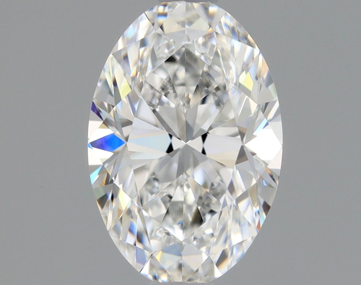 Diamante Naturale Taglio Ovale 0.6ct VG/EX F VVS2 - GIA - 6.78x4.54x2.98mm