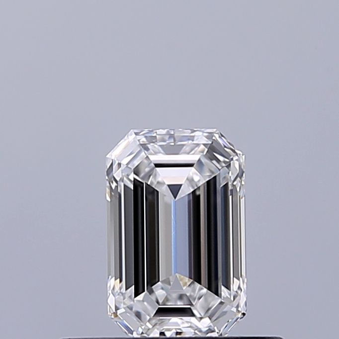 Diamante Naturale Taglio Smeraldo 0.41ct VG/EX E VS1 - GIA - 5.37x3.48x2.28mm