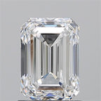 Diamante Naturale Taglio Smeraldo 1.5ct EX/EX E VVS2 - GIA - 7.46x5.29x3.7mm